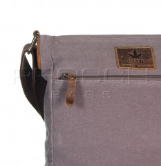 Vintage konopná taška přes rameno 5927-29 šedá č.5