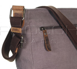 Vintage konopná taška přes rameno 5927-29 šedá č.7