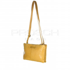 Malá kožená kabelka Greenburry 2950-45 Yellow č.2