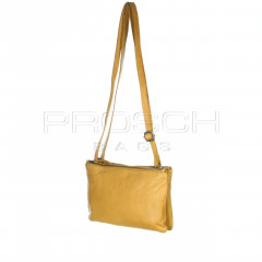 Malá kožená kabelka Greenburry 2950-45 Yellow č.4