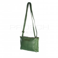 Malá kožená kabelka Greenburry 2950-35 Green č.4