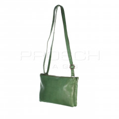 Malá kožená kabelka Greenburry 2950-35 Green č.2