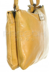 Malá kožená kabelka Greenburry 2950-45 Yellow č.7