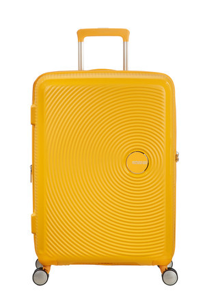 Střední cestovní kufr A.Tourister Soundbox Yellow