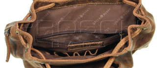 Kožený batůžek Greenburry 1605-25 hnědý č.15