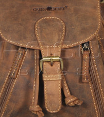 Kožený batůžek Greenburry 1605-25 hnědý č.5