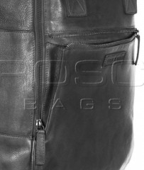 Kožený batoh na notebook Greenburry 2911-22 Dk.Bro č.8