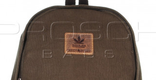 Vintage konopný batoh 5921-30 zelený č.5
