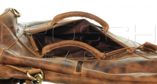Kožený batoh/sportovní taška Greenburry 1570-25 č.14
