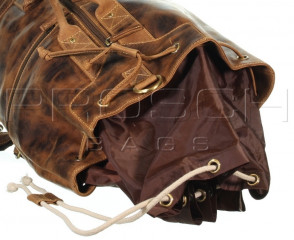 Kožený batoh/sportovní taška Greenburry 1570-25 č.11
