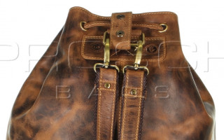 Kožený batoh/sportovní taška Greenburry 1570-25 č.9