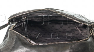 Kožený batoh LERROS 57W2069-290 Black č.11
