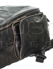 Kožený batoh LERROS 57W2069-290 Black č.9