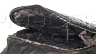 Kožený batoh LERROS 57W2069-290 Black č.12