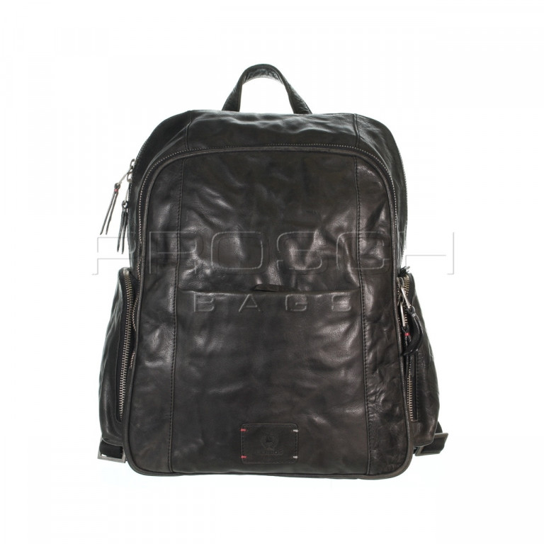Kožený batoh LERROS 57W2069-290 Black