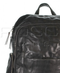Kožený batoh LERROS 57W2069-290 Black č.5