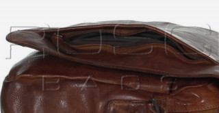 Kožená taška na notebook Greenburry 2912-22 Dk.Bro č.7