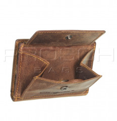 Kožená peněženka na karty Greenburry 1686-25 Brown č.16
