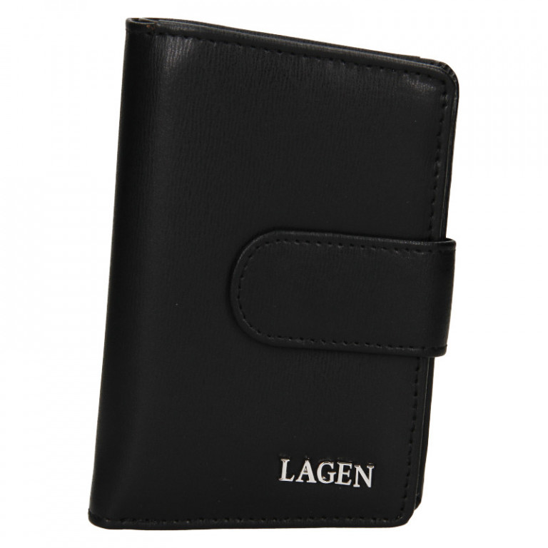 Dámská kožená peněženka LAGEN 50313 černá