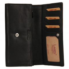 Dámská kožená peněženka LAGEN BLC/4735/220 černá č.4