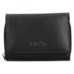 Dámská kožená peněženka Lagen BLC/5314/222 černá č.1
