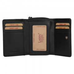Dámská kožená peněženka Lagen BLC/5314/222 černá č.3