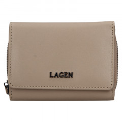 Dámská kožená peněženka Lagen BLC/5314/222 cream č.1