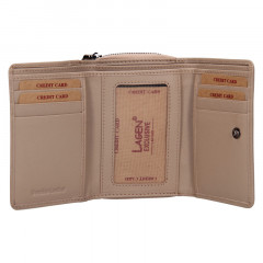 Dámská kožená peněženka Lagen BLC/5314/222 cream č.4