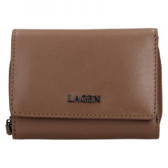 Dámská kožená peněženka Lagen BLC/5314/222 taupe č.1