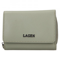 Dámská kožená peněženka Lagen BLC/5314/222 zelená č.1