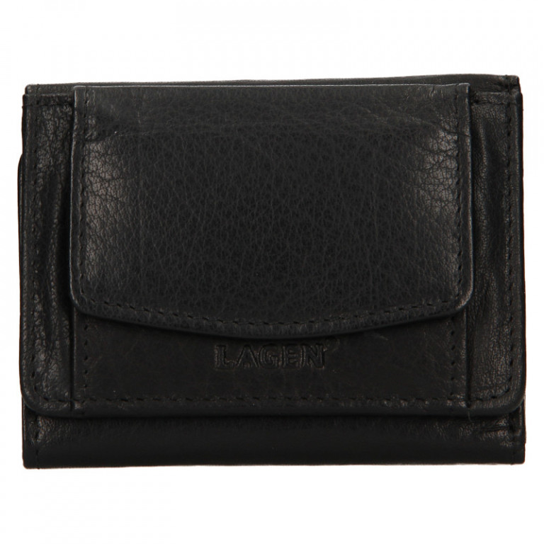 Dámská kožená peněženka Lagen W-2031 černá