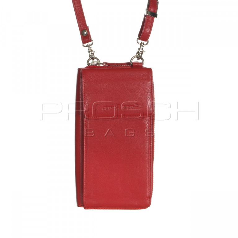 Kožená peněženka/taška na mobil Grenburry 1569-N26