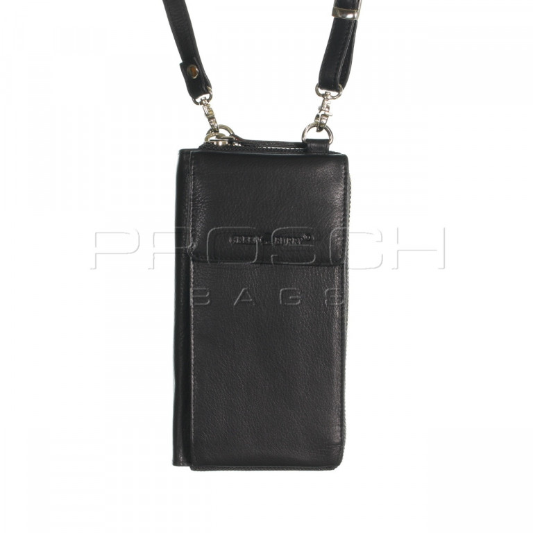 Kožená peněženka/taška na mobil Grenburry 1569-N20