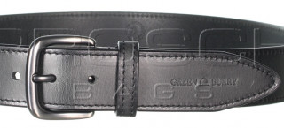 Kožený pásek Greenburry 1-20-095 černý č.6