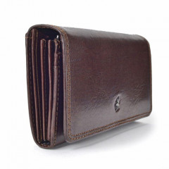 Dámská kožená peněženka Cosset 4467 Komodo hnědá č.3