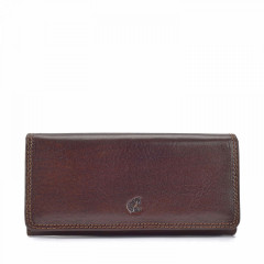 Dámská kožená peněženka Cosset 4467 Komodo hnědá č.1