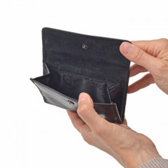 Dámská kožená peněženka COSSET 4499 Komodo černá č.8