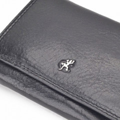 Dámská kožená peněženka COSSET 4499 Komodo černá č.5