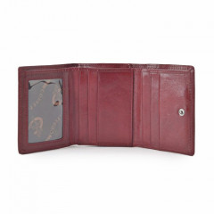 Dámská kožená peněženka Cosset 4508 Komodo bordová č.6