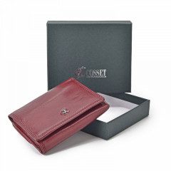 Dámská kožená peněženka Cosset 4508 Komodo bordová č.9