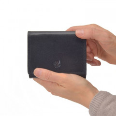Dámská kožená peněženka Cosset 4508 Komodo černá č.10