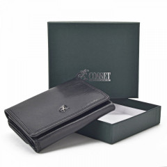 Dámská kožená peněženka Cosset 4508 Komodo černá č.9