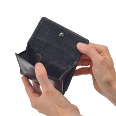 Dámská kožená peněženka Cosset 4508 Komodo černá č.8