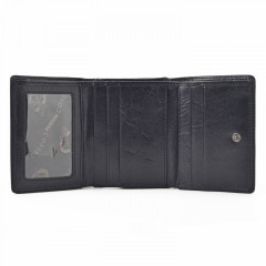 Dámská kožená peněženka Cosset 4508 Komodo černá č.6