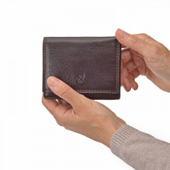 Dámská kožená peněženka Cosset 4508 Komodo hnědá č.9