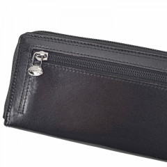 Dámská peněženka Cosset 4401 Komodo černá č.4