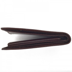 Pánská kožená peněženka Cosset 4460 Komodo hnědá č.11