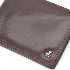 Pánská kožená peněženka Cosset 4460 Komodo hnědá č.3