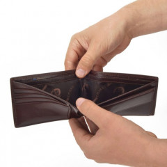 Pánská kožená peněženka Cosset 4460 Komodo hnědá č.7