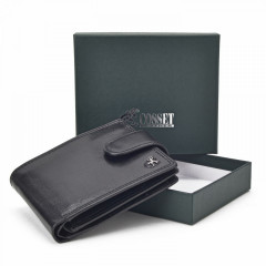 Pánská kožená peněženka Cossett 4411 Komodo Black č.12